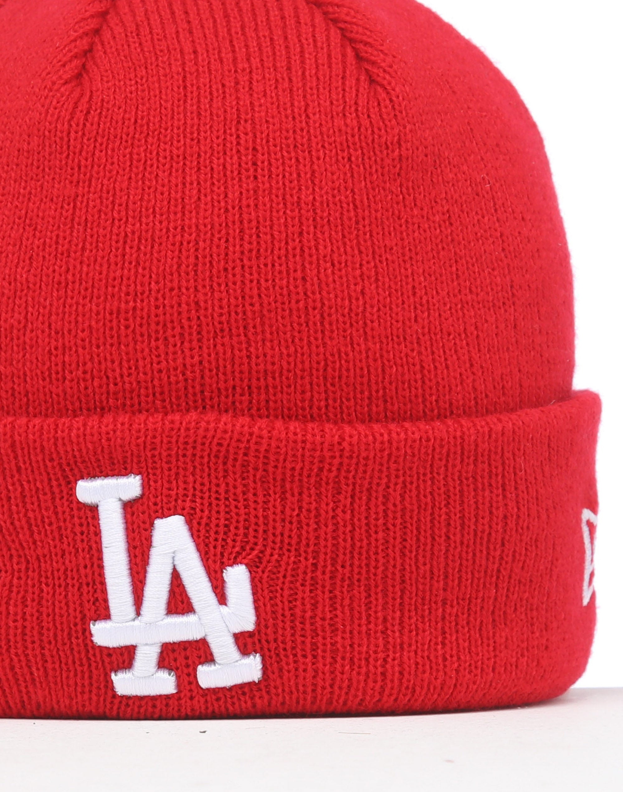 Raised Cuff LA Dodgers maroon 47 Brand Knit Beanie